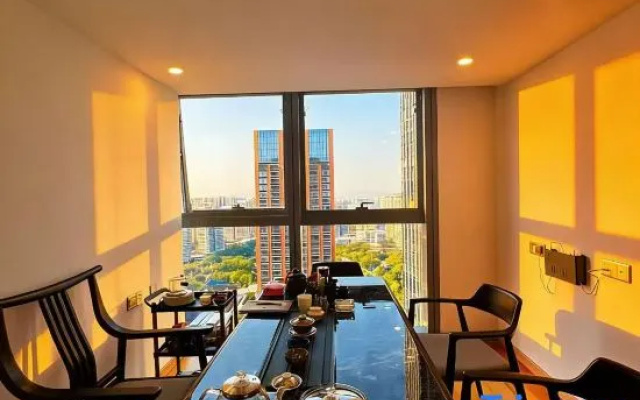 Xiamen Yunhai · Yuxi Duplex Suite Apartment (Cross-Strait Financial Center)