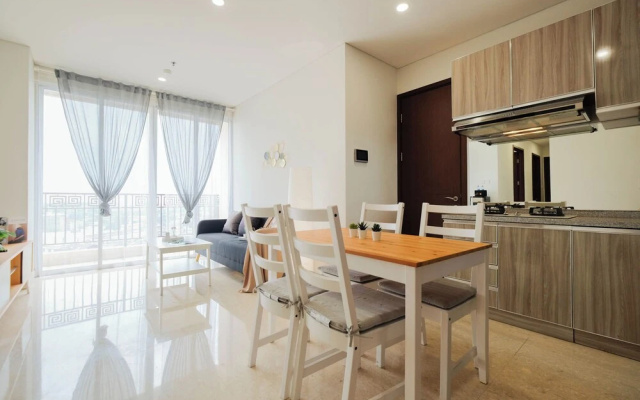 Boho Touch 2Br Apartment With Extra Room At Lucky Tower Residence – Guest Rooms – Jakarta
