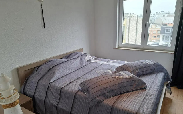 Apartment Westende with Sea View