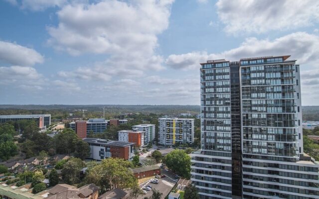 17th Level 1bed1bath APT Macquaire Park+wifi+view