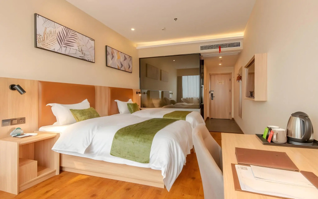 GreenTree Inn Hefei Changjiang West Road Zhenxing Road Subway Station Jiaqiao Yueshan International – Guest Rooms – Hefei