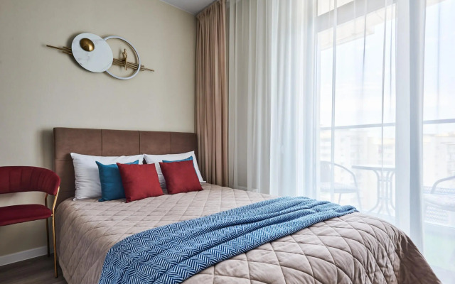 Apartments in the Oxygen residential complex