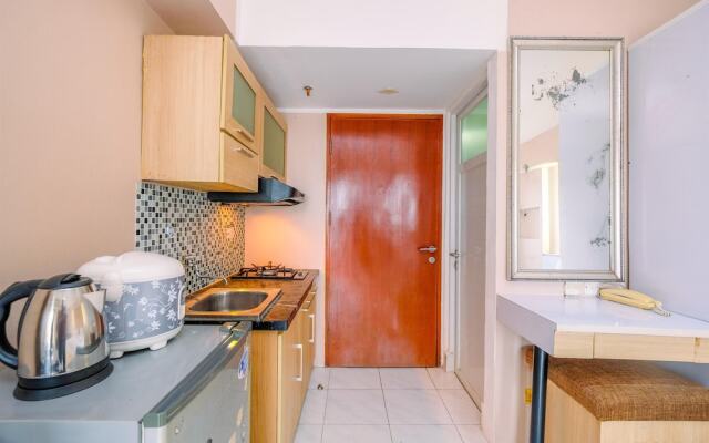 Nice Studio At Sahid Metropolitan Apartment