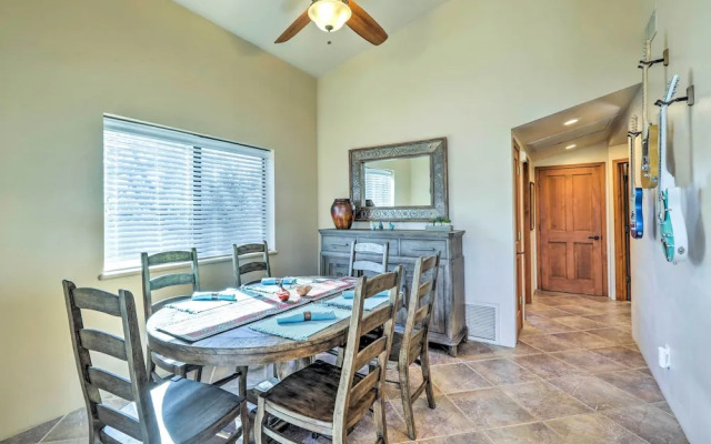 Mountain-view Deck: Bright Sedona Home