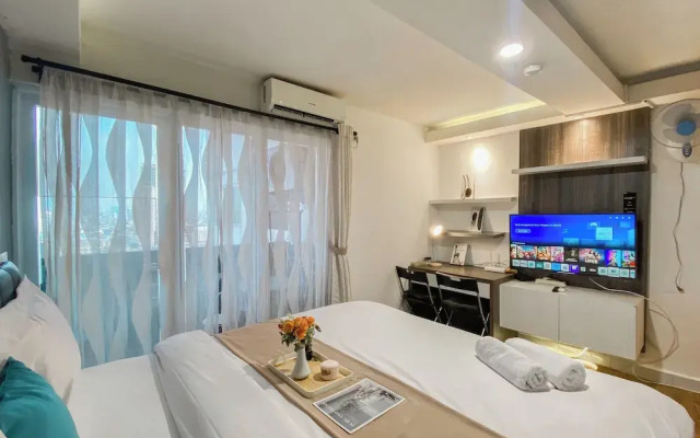 Best Deal And Homey Studio Apartment At Amethyst