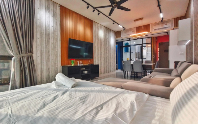 (New) Georgetown Execuite 2BR Homestay Suite@10pax – Guest Rooms – George Town