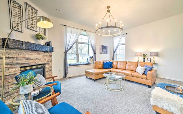 Bellaire Home w/ Game Room & On-site Snow Trails!