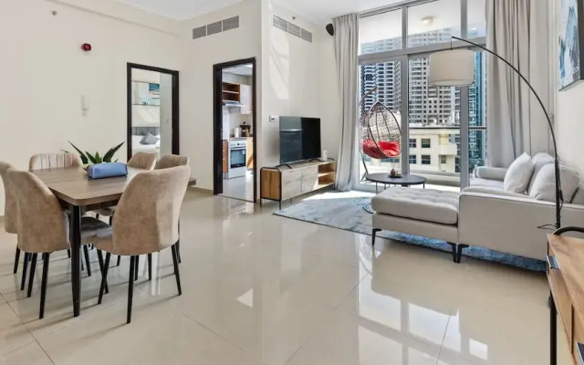 Cozy 1BR-Balcony - Walk-in to JBR beach