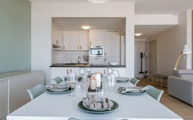 Bright Seaview Apartment in Oostende