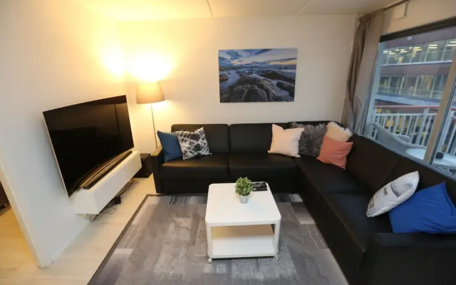 Sentral 3 roms top leilighet med gratis parkering