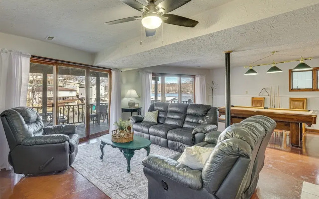 Lakefront Home w/ Dock & Decks in Gravois Mills!