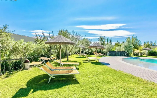 Green building - residence with swimming-pool in Cecina