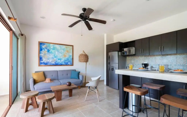 Selva 202 Kaax ná Confortable 1Bd Apt (100mb WIFI).