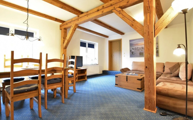 Pretty Apartment in Country House in Grundshagen With Garden