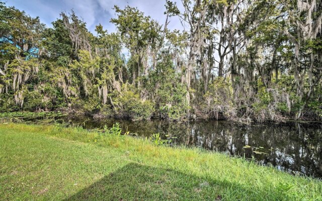 Peaceful Canal-front Retreat w/ Boathouse!