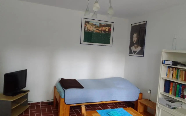 Ländliche 1-Raumwohnung im Park