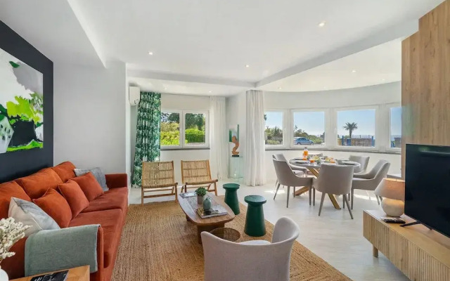 Cascais Coastline Atlantic Gardens W/Ac, Parking & Sea View