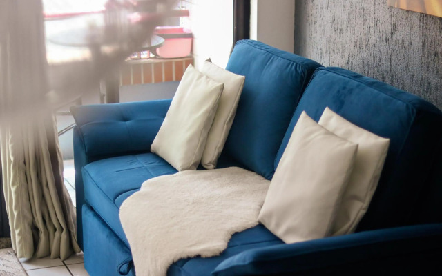 Apartamento com Varanda vista mar, Max 4 Pessoas