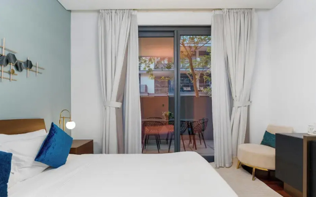 2BR in City Walk with Direct Pool Access