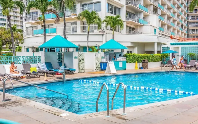 Ilima Suite at The Ilikai Short Walk to Beach!
