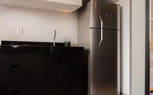 BHomy Vila Olímpia Charmoso e com varanda AL36