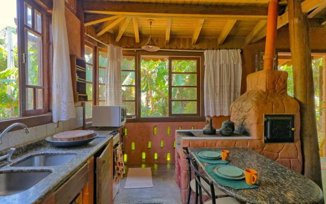 Casa ecológica quase pé na areia PalmasBNB