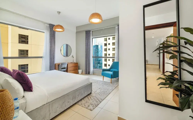 Elegant 1Br Apart With Beach Access In Dubai Creek