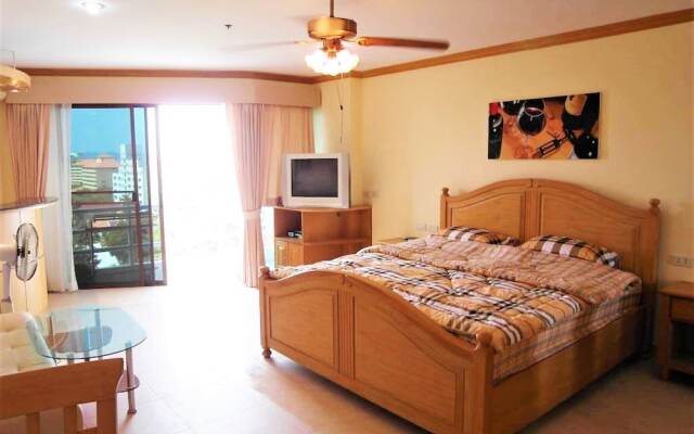 View Talay 2B studio apartment Pattaya 8th Floor sea view