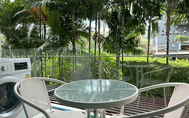 Studio with washer and WiFi in Rawai