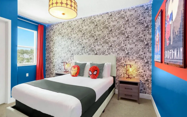 Upstay - Movie Mansion w Cinema-pool Hot Tub-games