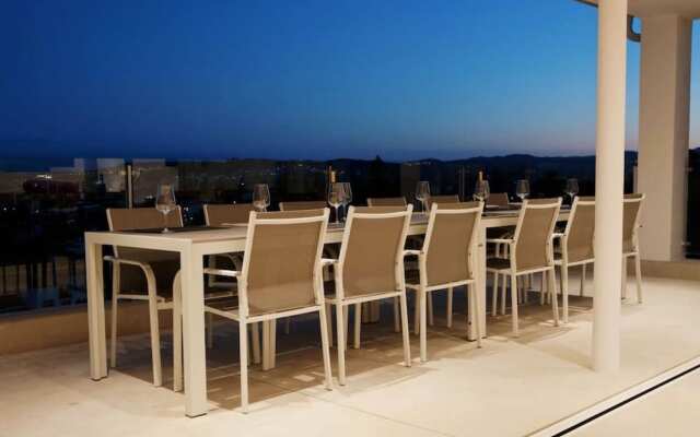 Luxury villa with heated pool