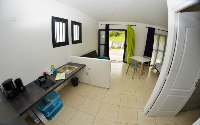 House With one Bedroom in Saint Joseph, With Wonderful Mountain View, Enclosed Garden and Wifi - 10 km From the Beach