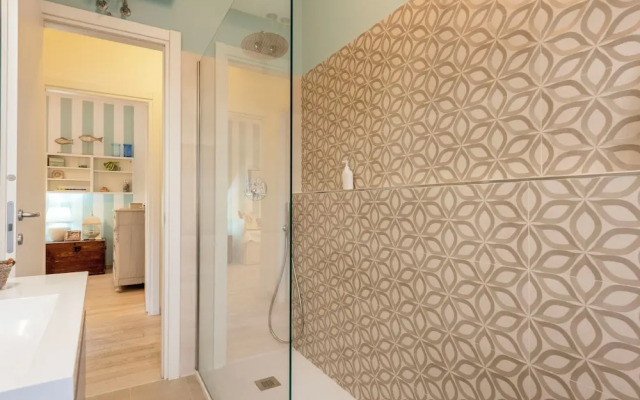 Stylish flat balcony near Rapallo Castle