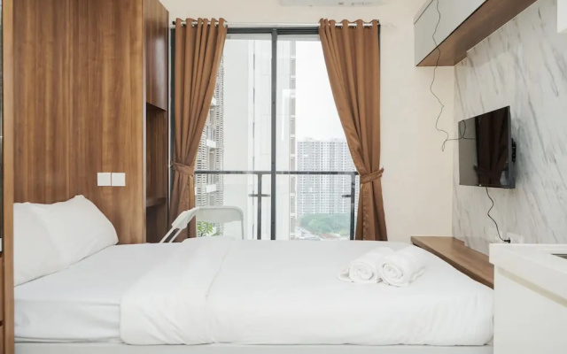 Cozy And Minimalist Studio Room At Sky House Bsd Apartment – Guest Rooms – Legok