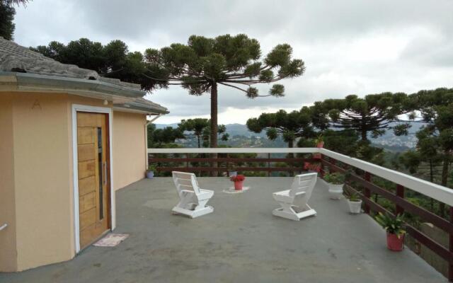 Casa aconchegante com vista maravilhosa!