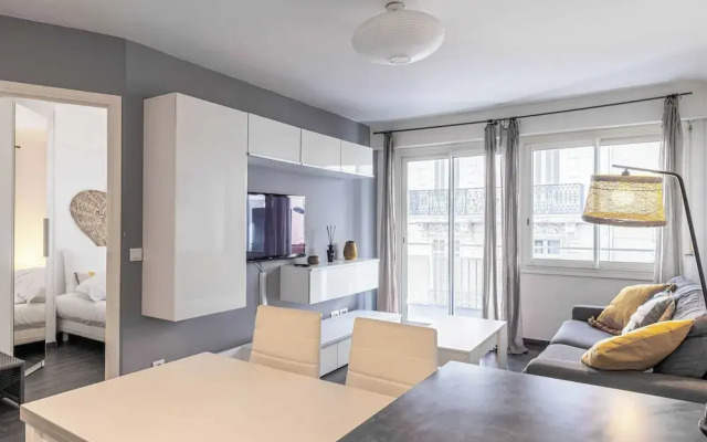 Nice Apartment With Balcony - Center Cannes 1br/4p