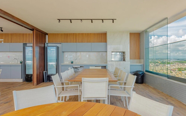 SM01 Moderno Apartamento a 350m do Mar