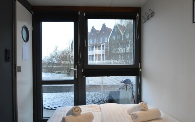 Boat in Volendam Near Marina Museum