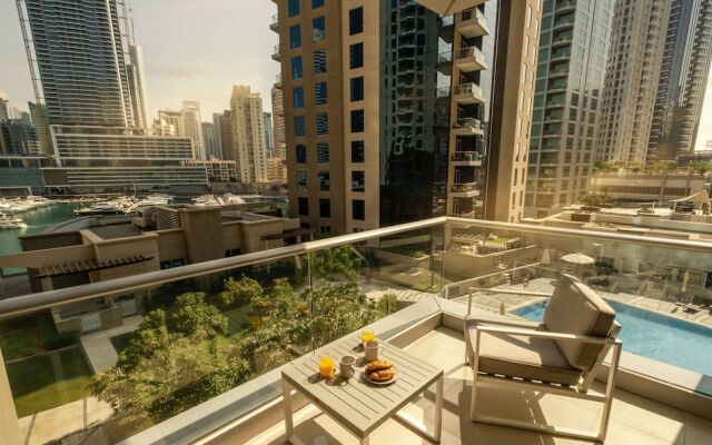 LUX | Marina Promenade 2 BR Prime location Apt