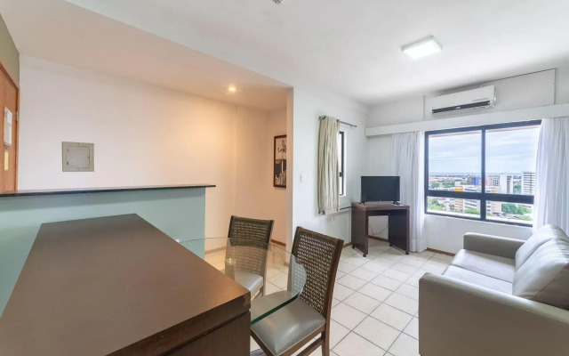 Flat na Ilha do Leite, Recife 1 quarto. Conforto e Excelente localização OTH1401