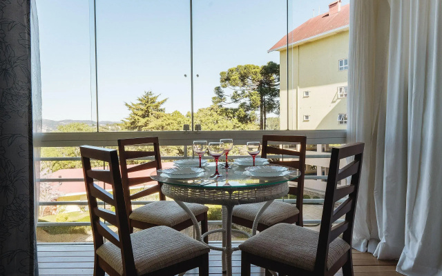 Apto Aconchegante E Com Vista Em Campos Do Jordão