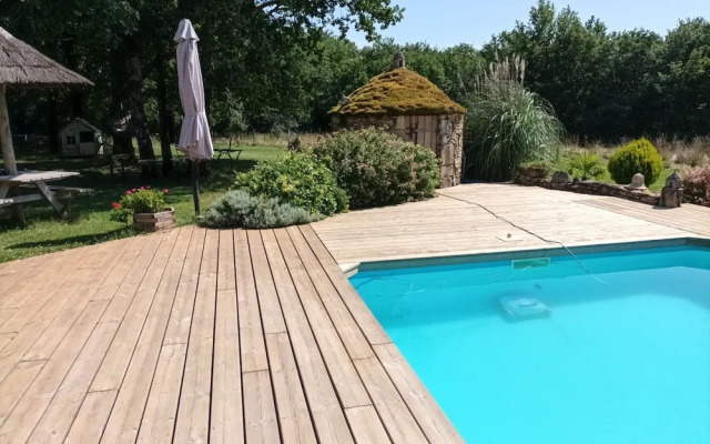 House Near Bonaguil Castle With Private Pool