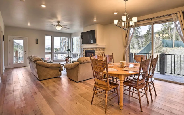1 Mi to Ski Slopes! Mtn-view Condo in Keystone