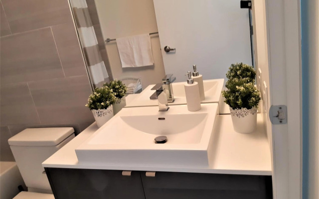 Cozy Skyline Entire Condo in Downtown, Across MTS