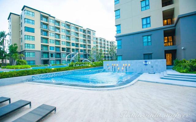 Charming Pool View by Rain Cha Am Condo