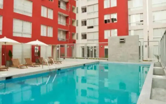 Departamento céntrico y moderno, exelente ubic.