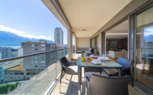Montreux Panoramic Views 4BD Apartment