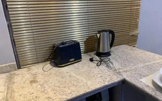 Open plan studio apartment unit