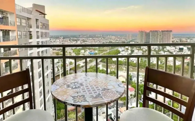 Saigon Skyline at The Sun Avenue