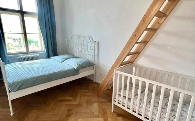 Historical 150 m2 Wenceslas square apartment